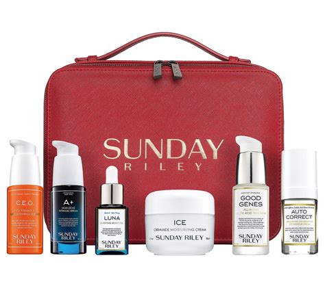 sunday riley holiday gift set